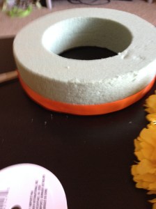 DIY floral circle-Finished ribbon