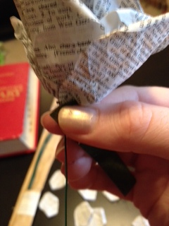 Paper Flowers - Tape the Stem