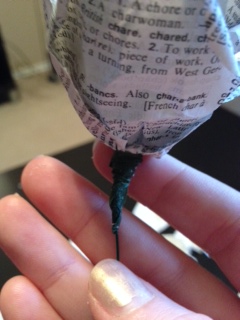 Paper Flowers - Completed Stem